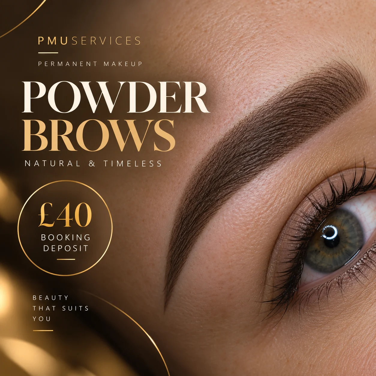 POWDER EYEBROWS