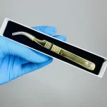 Curved Eyelash Tweezers